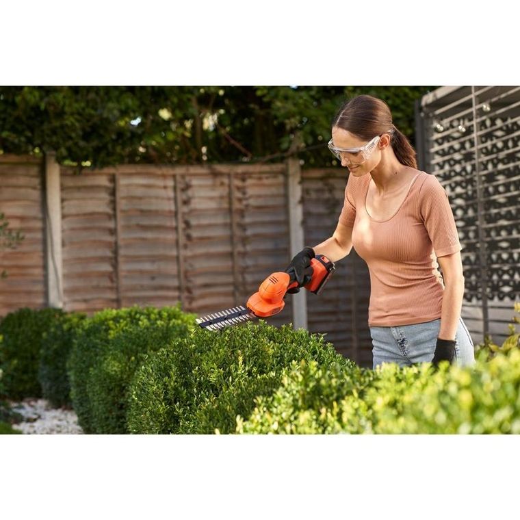 Black&Decker, nożyce do żywopłotu, akumulatorowe, 18V, 20 cm