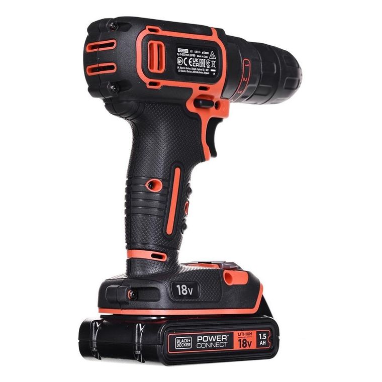Black&Decker, wiertarko-wkrętarka, 18V, BDCDC18BAFC-QW
