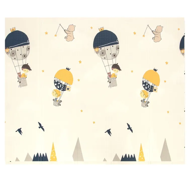 Bocioland, Balony, składana mata piankowa, 150-180 cm