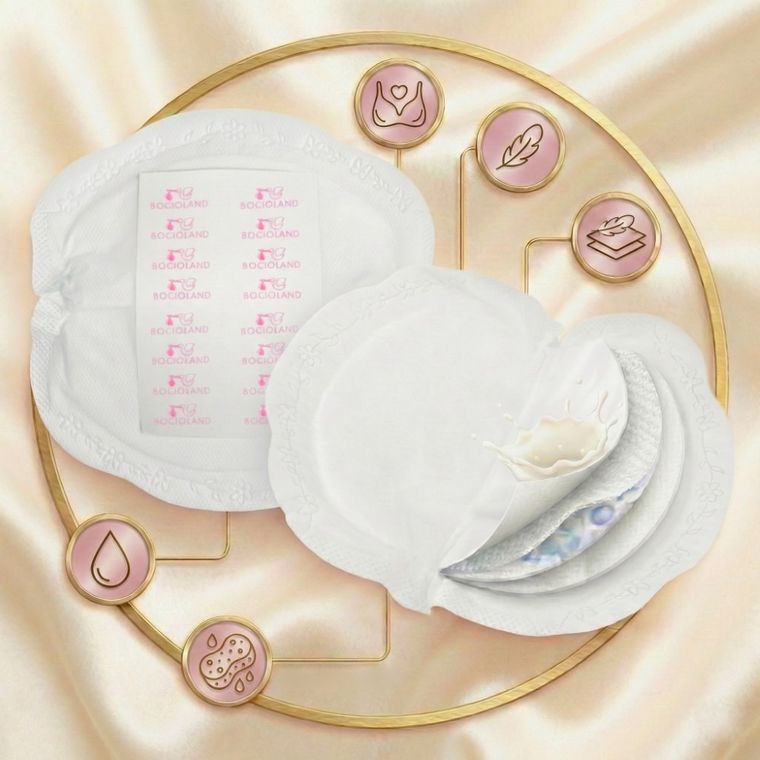 Bocioland, wkładki laktacyjne, superchłonne i cienkie, 70 szt.
