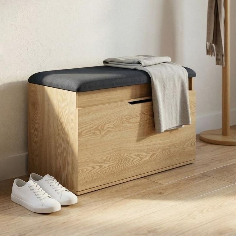 Boximo, Soto, szafka na buty z siedziskiem i schowkiem, 80-50-35 cm