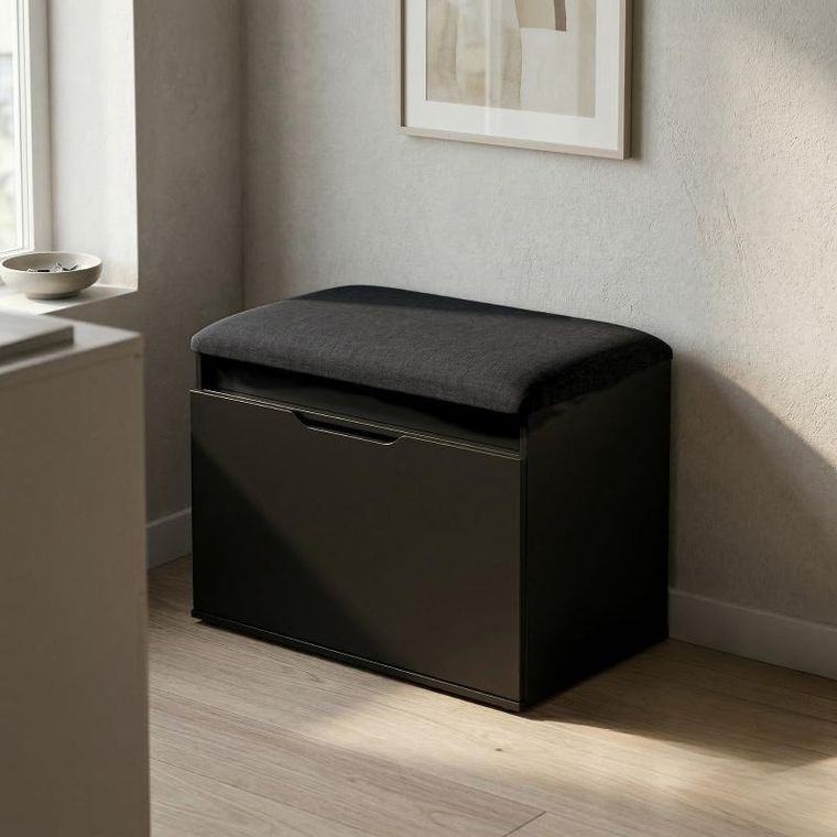 Boximo, Vira, szafka na buty z siedziskiem i schowkiem, 60-50-35 cm