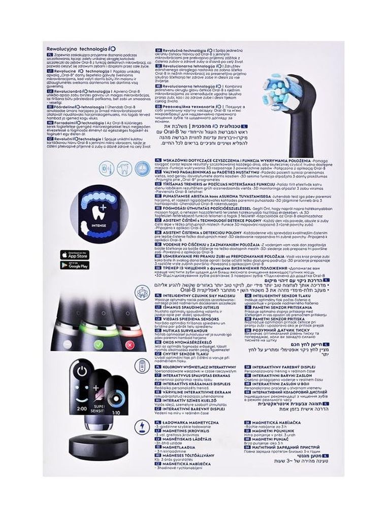 Braun, Oral-B iO9 Limited Edition, szczoteczka elektryczna, czarna
