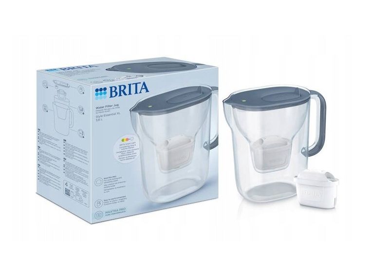 Brita, Style Essential XL, dzbanek filtrujący, filtr MX Pro PP, niebieski