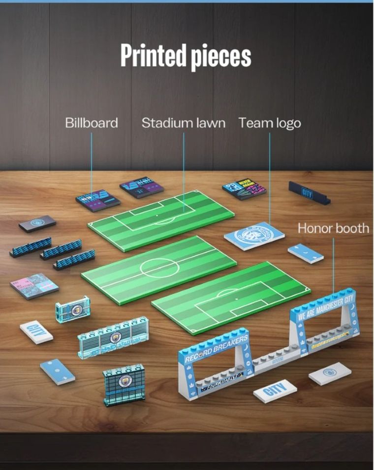 Cada, Etihad Stadium Manchester City, klocki konstrukcyjne, 4473 elementów