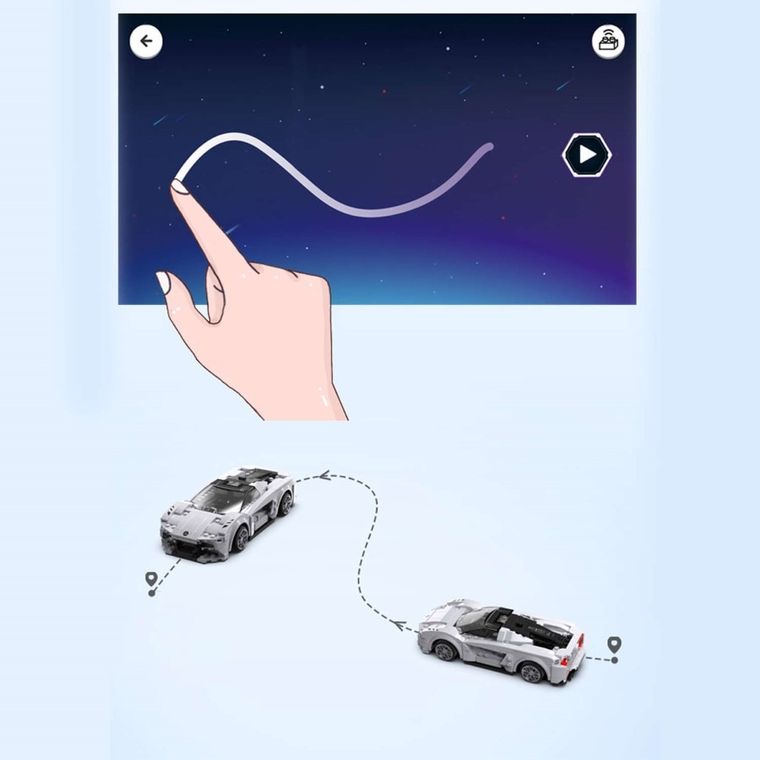 Cada, Lotus Evija, klocki konstrukcyjne, pojazd zdalnie sterowany, 308 elementów