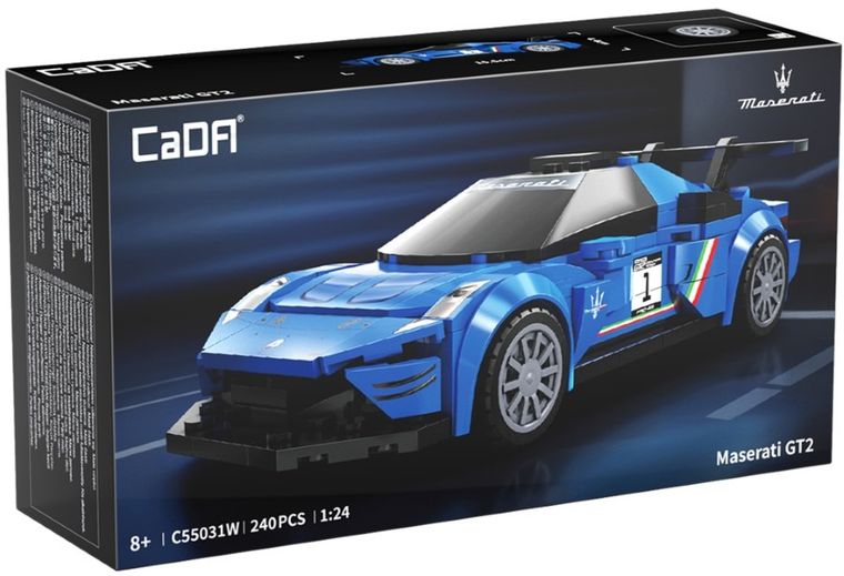 Cada, Maserati GT2, pojazd, klocki konstrukcyjne, 240 elementów