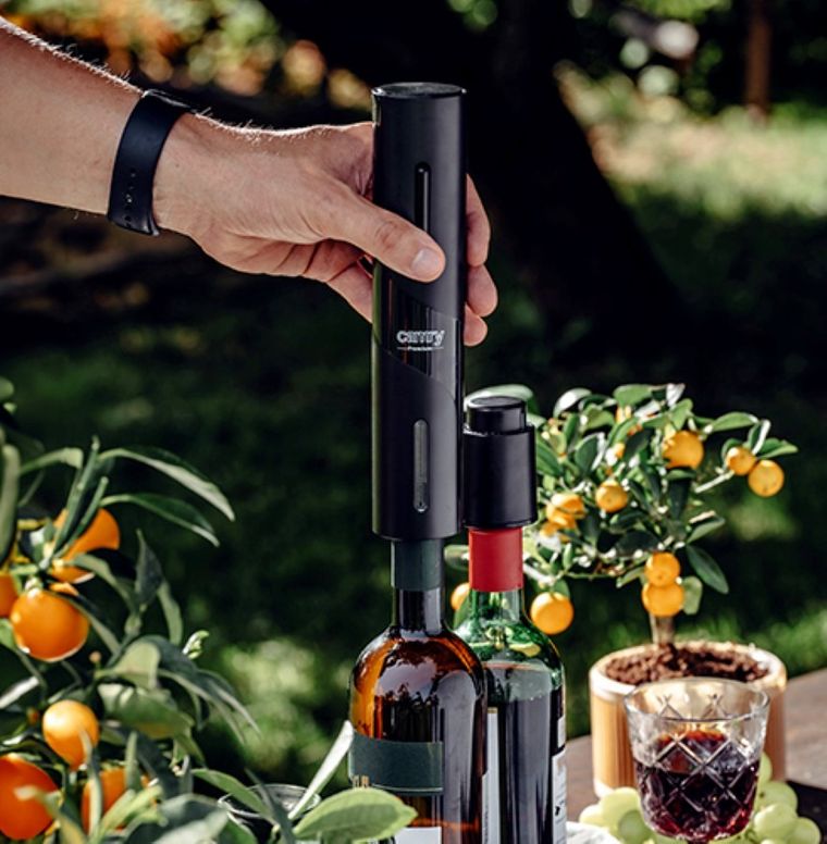 Camry, elektryczny otwieracz do wina