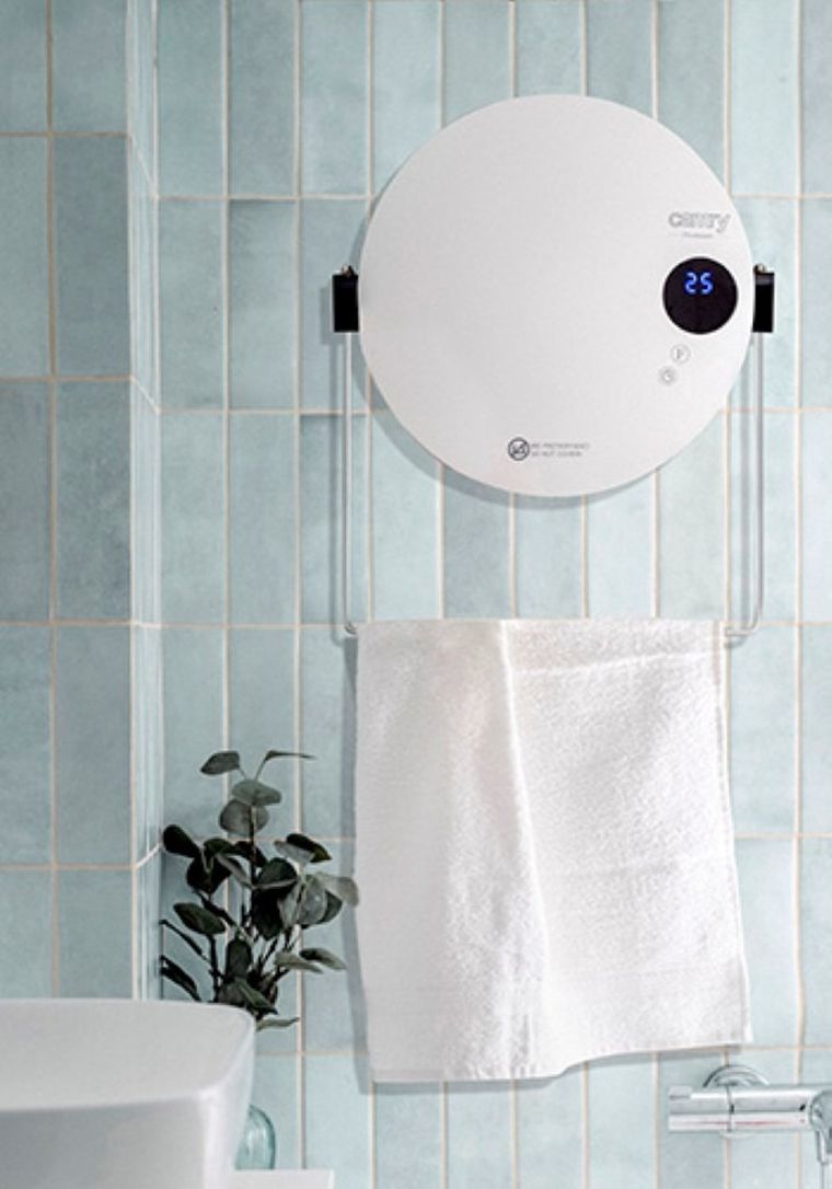 Camry, grzejnik łazienkowy z LCD