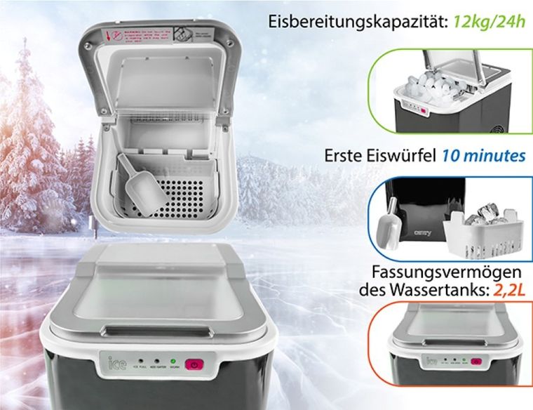 Camry, kostkarka do lodu