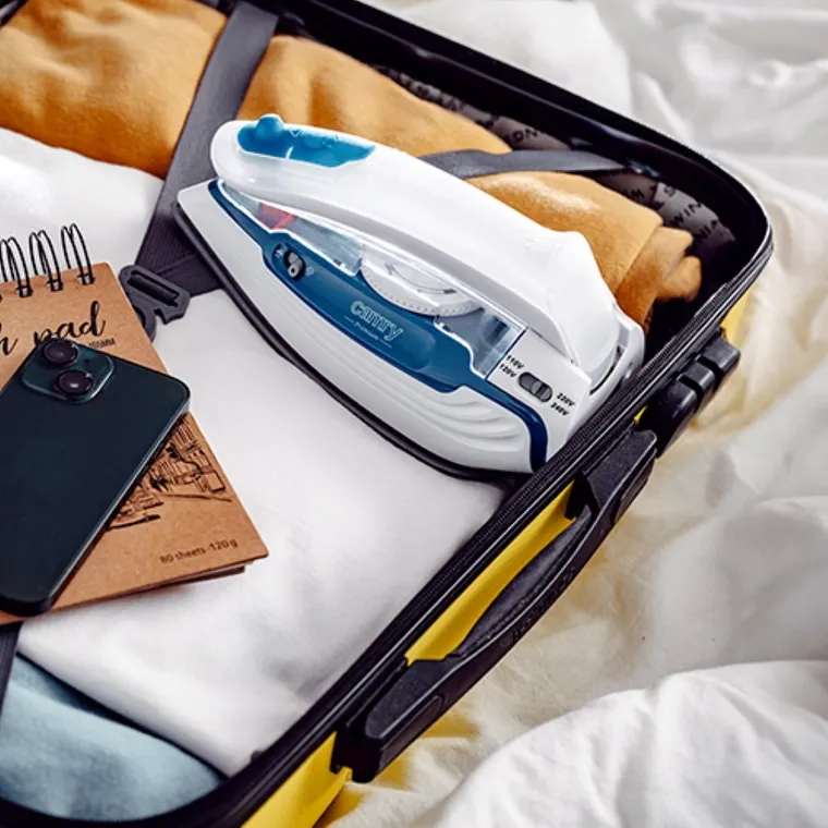 Camry, żelazko parowe, turystyczne