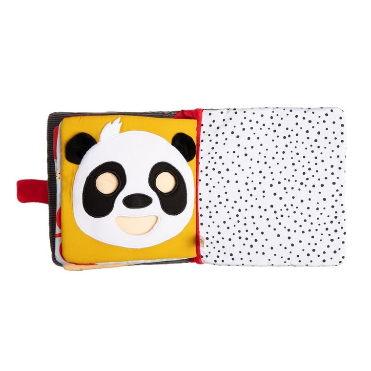 Canpol babies, BabiesBoo, sensoryczna książeczka manipulacyjna Panda