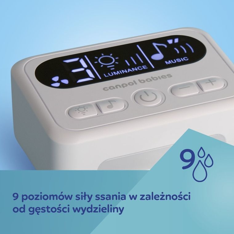 Canpol babies, Noseo, elektryczny aspirator do nosa dla niemowląt i dzieci