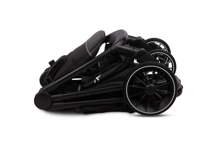 Caretero, Agil, wózek spacerowy, black