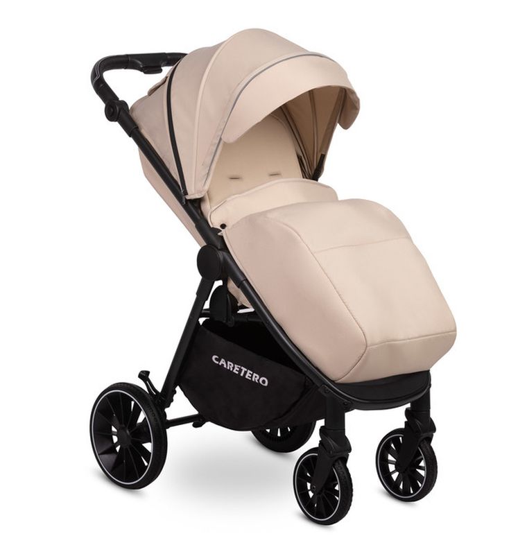 Caretero, Agil, wózek spacerowy, latte