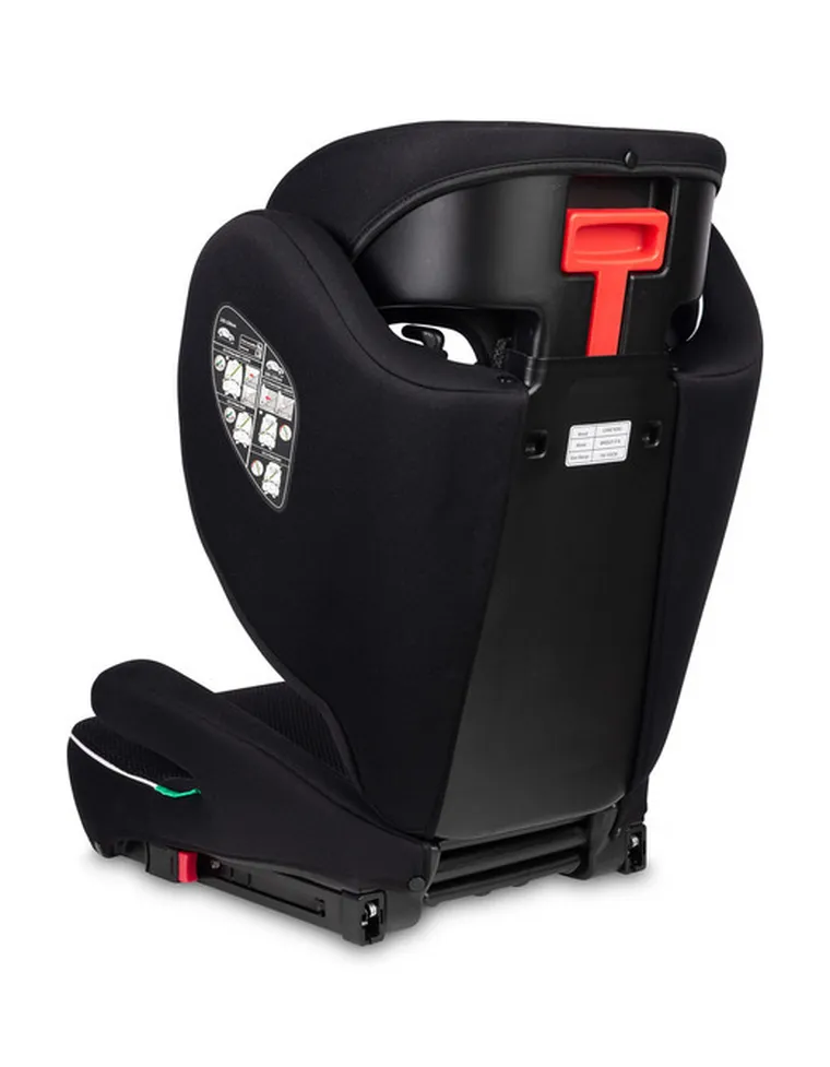 Caretero, Breezy Fix, fotelik samochodowy 2w1, podstawka, fix black, 100-150 cm