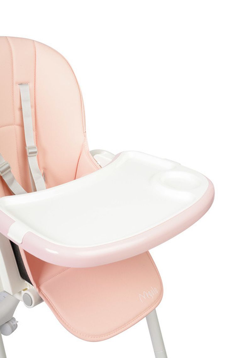 Caretero, krzesełko do karmienia, megalo pink