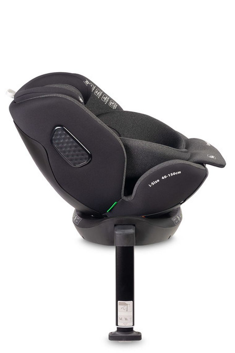 Caretero, Lumi, i-Size, fotelik samochodowy, dark grey, 40-150 cm