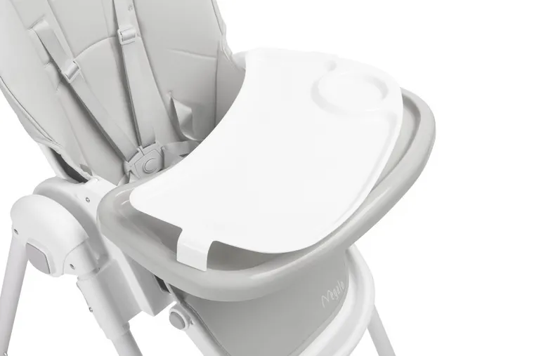 Caretero, Megalo, krzesełko do karmienia, Light Grey