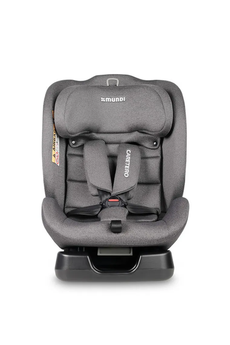 Caretero, Mundi, fotelik samochodowy, i-Size, grey, 40-150 cm