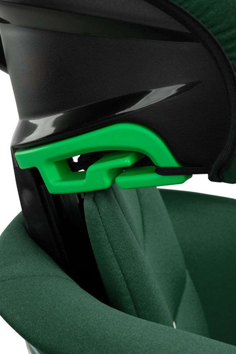Caretero, Nimbus I-Size, fotelik samochodowy, podstawka, Dark Green, 15-36 kg
