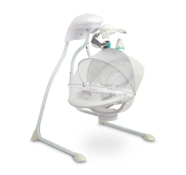 Caretero, Raffi, huśtawka elektryczna, light grey