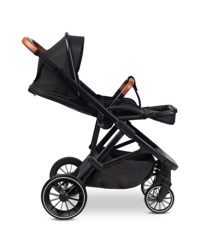 Caretero, Ratio, wózek spacerowy, Black