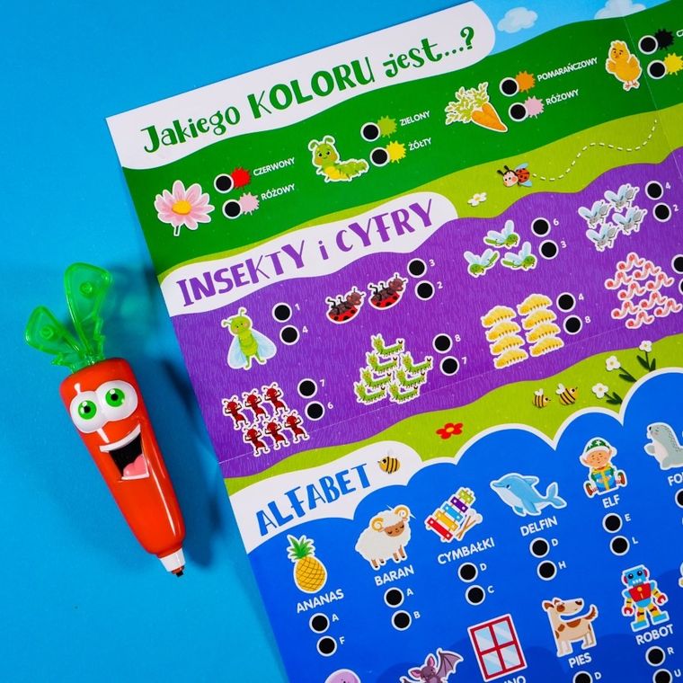 Carotina, 10 gier edukacyjnych