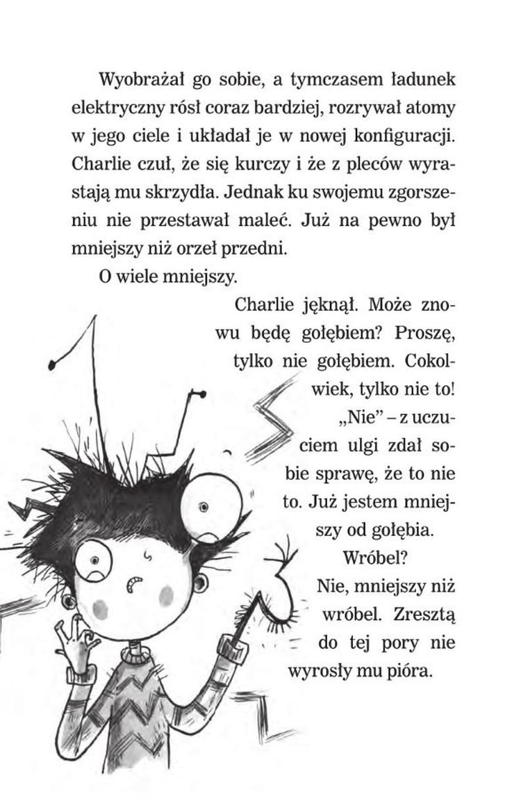 Charlie przeobraża się w mamuta