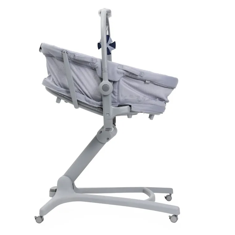 Chicco, Baby Hug Pro, łóżeczko, krzesełko do karmienia, 5w1, Earl Grey