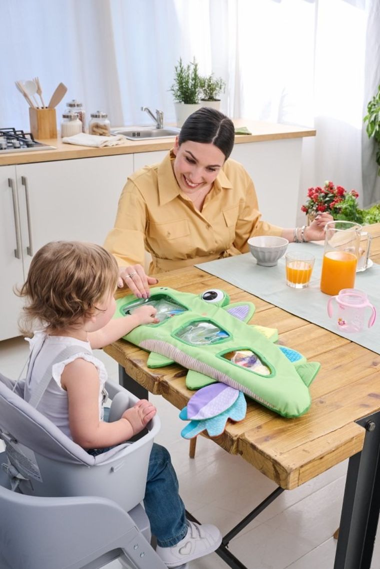 Chicco, Baby Sense & Focus, Krokodyl, sensoryczna mata wodna