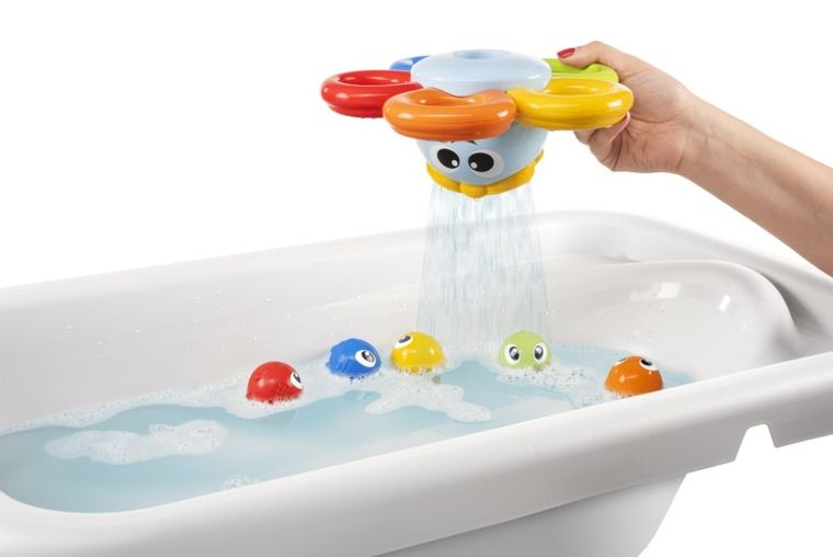 Chicco, Baby Senses, Billy, ośmiorniczka, zabawka do kąpieli