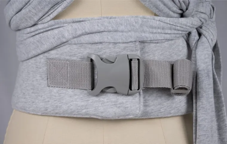 Chicco, Boppy, ComfyGrow, nosidło, Lite Grey