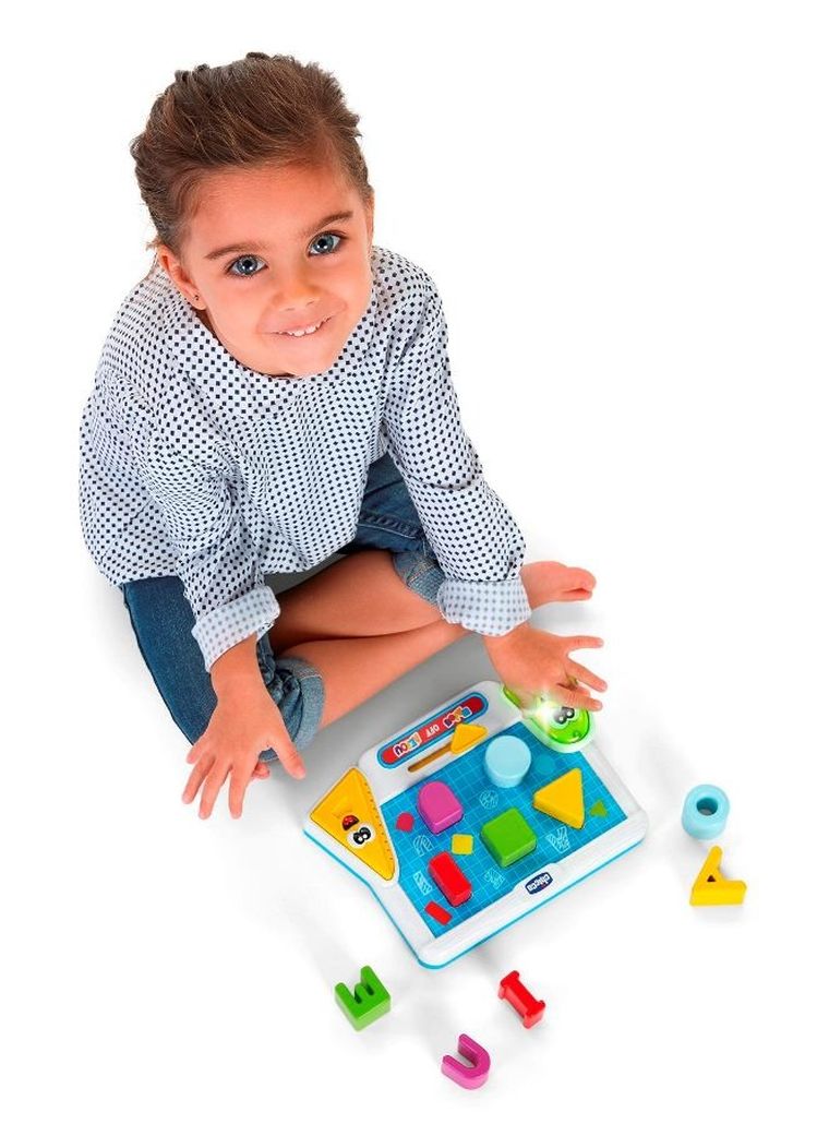 Chicco, Edu kolorowe samogłoski i kształty, zabawka edukacyjna