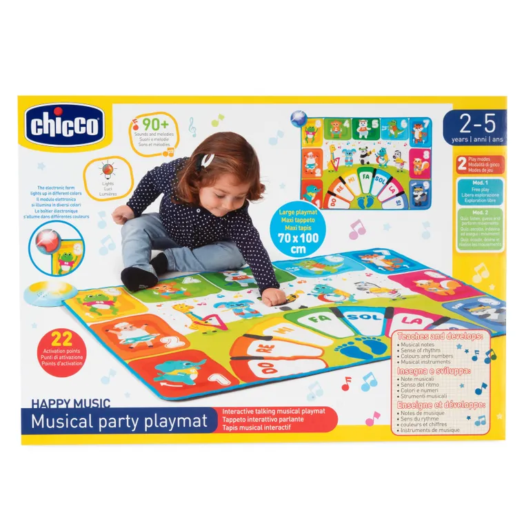 Chicco, Happy Music, edukacyjna mata muzyczna
