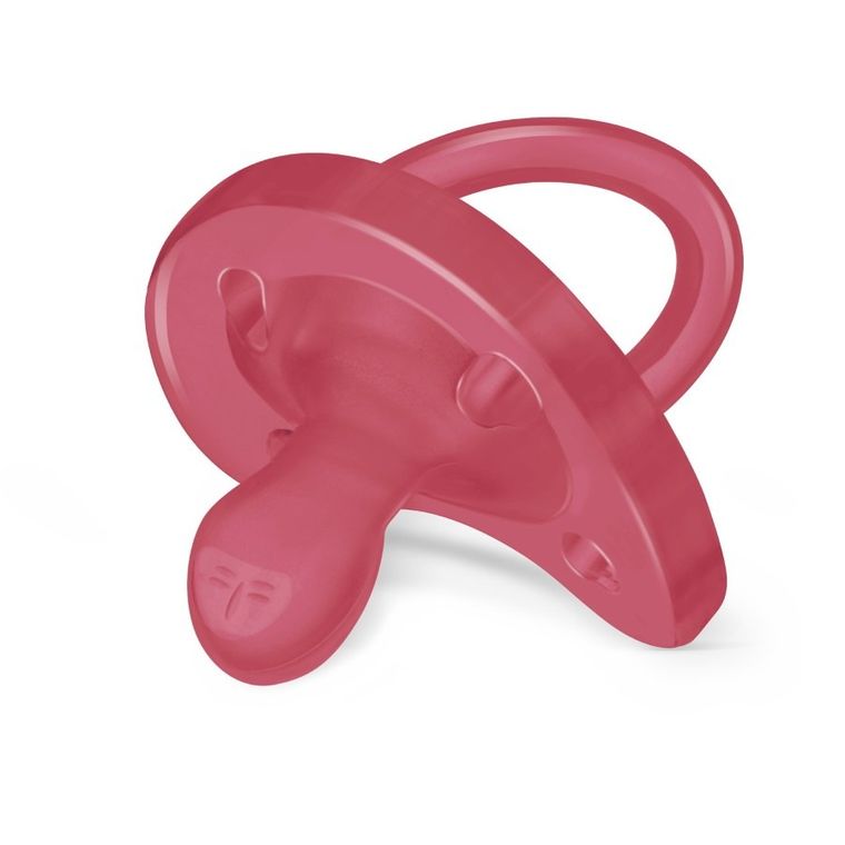 Chicco, PhysioForma Soft, smoczek uspokajający, silikonowy, różowy, 16-36m, 2 szt.