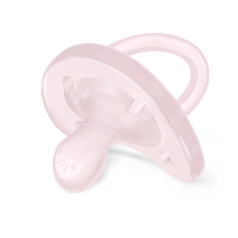 Chicco, PhysioForma Soft, smoczek uspokajający, silikonowy, różowy, 2-6m, 2 szt.