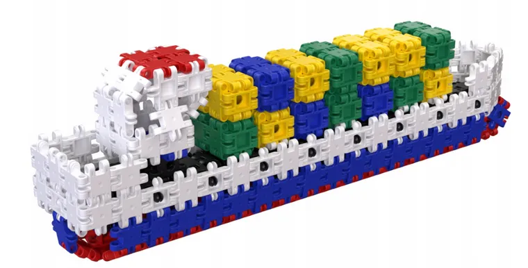 Clics, Nano, Kreatywni Budowniczowie, klocki konstrukcyjne, 500 elementów