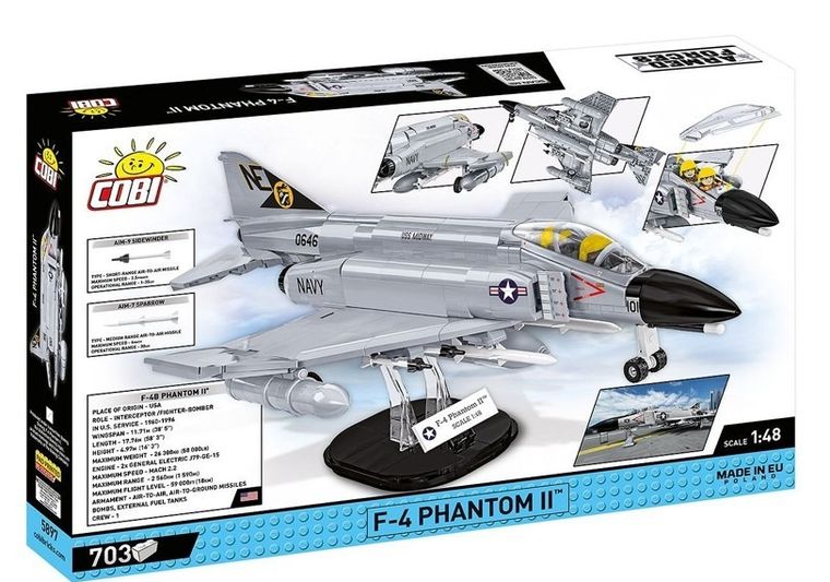 Cobi, Armed Forces, F-4 Phantom II, klocki, 703 elementów