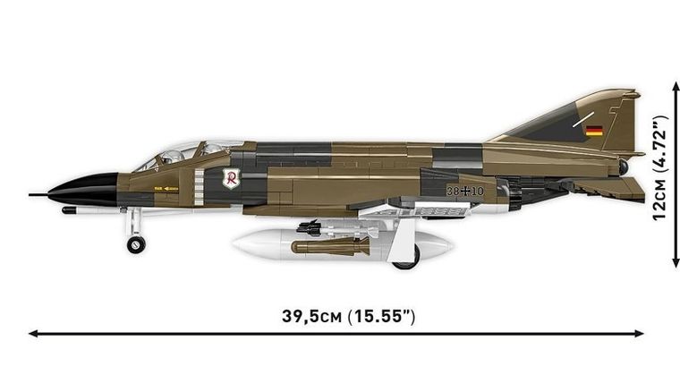Cobi, Armed Forces, F-4F Phantom II, klocki, 676 elementów
