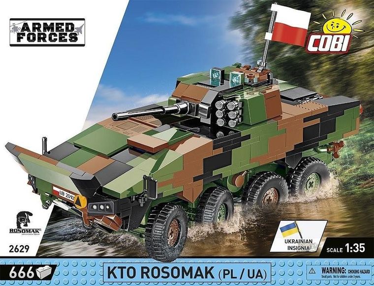 Cobi, Armed Forces, KTO Rosomak, klocki, 666 elementów
