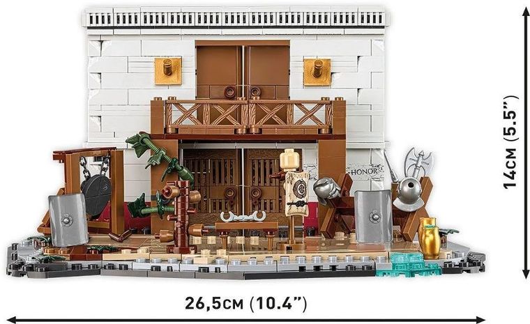 Cobi, Historical Collection Imperium Romanum, Szkoła gladiatorów, klocki, 583 elementy