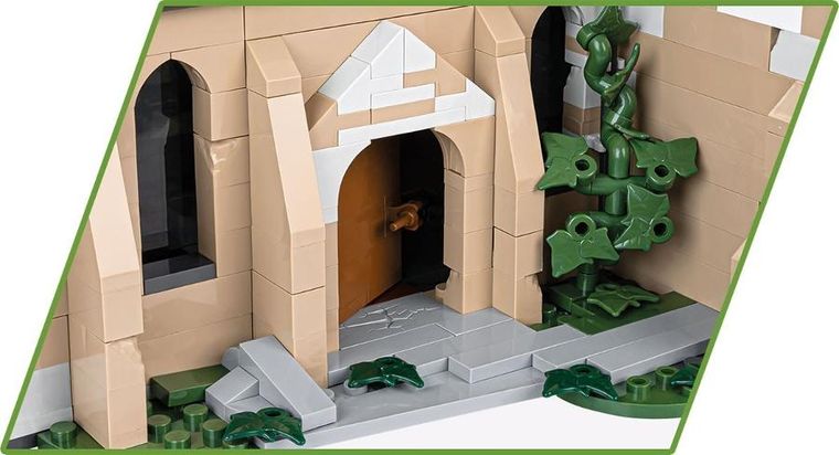 Cobi, Historical Collection WWII, Kościół w Sainte-Mere-Eglise, klocki, 2280 elementów