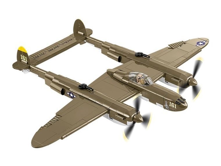Cobi, Historical Collection WWII, Lockheed(R) P-38H Lightning, klocki, 652 elementy