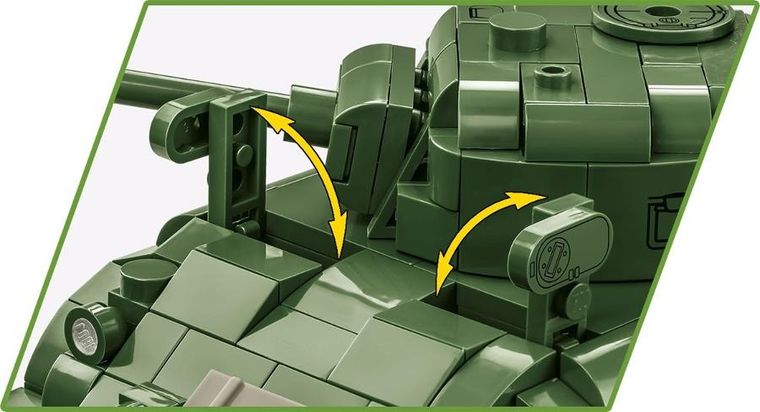 Cobi, Historical Collection WWII, M4A1 Sherman, klocki, 663 elementy