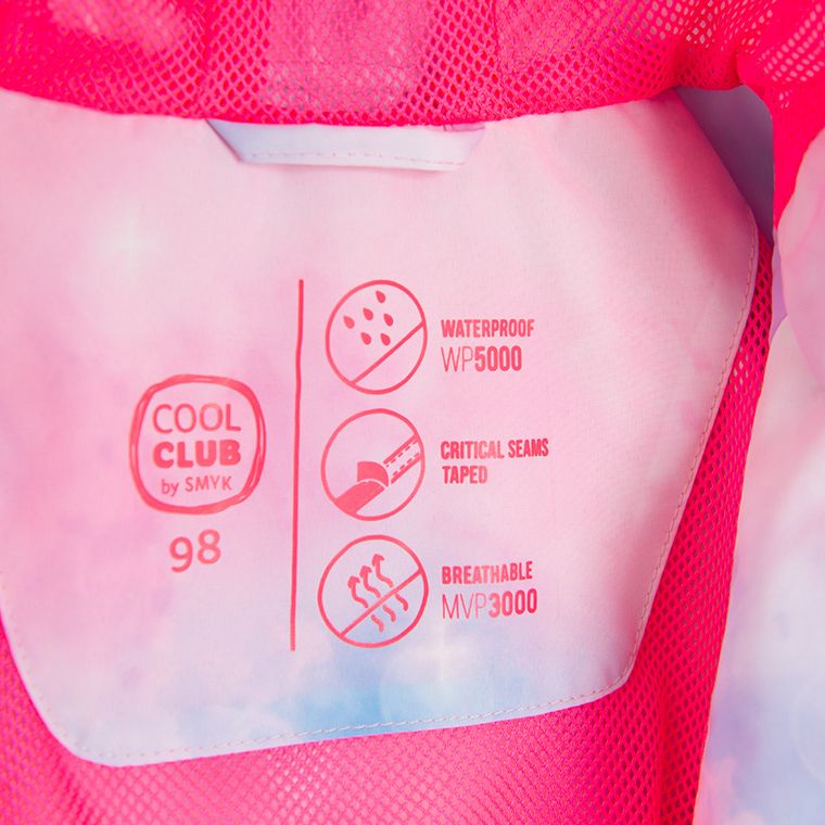 Cool Club, Przeciwdeszczowa kurtka dziewczęca z kapturem, mix