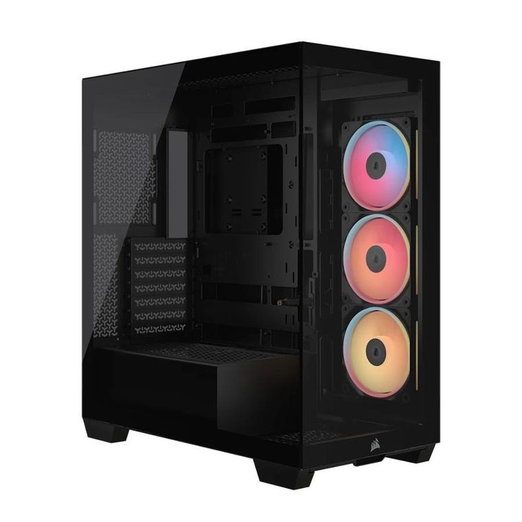 Corsair, obudowa, 3500X LXR LINK TG Mid-Tower, black