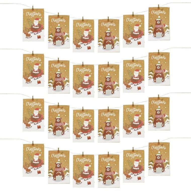 Craft With Fun, Kalendarz Adwentowy, zestaw kreatywny