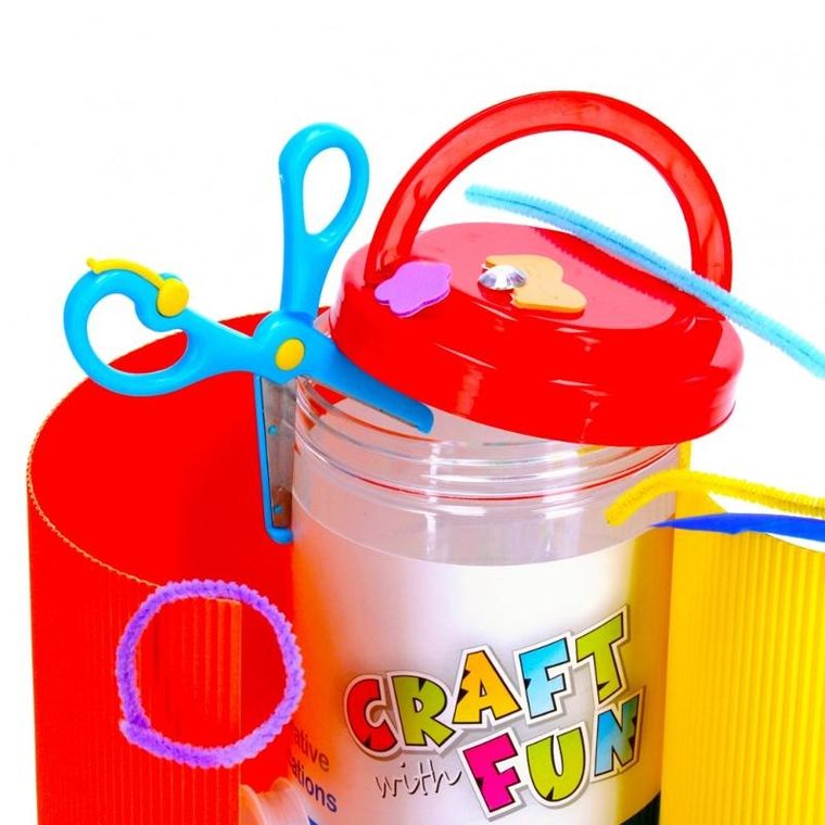 Craft With Fun, Zestaw Kreatywny, 500 elementów