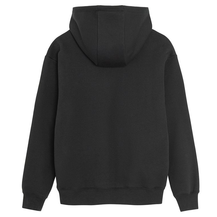 Czarna bluza basic z kapturem oversize NOWEAR